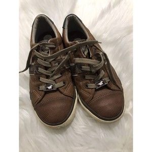 Mustang Sneaker Low Cognac Casual Trainers size US men 4 women US 5 EU 35